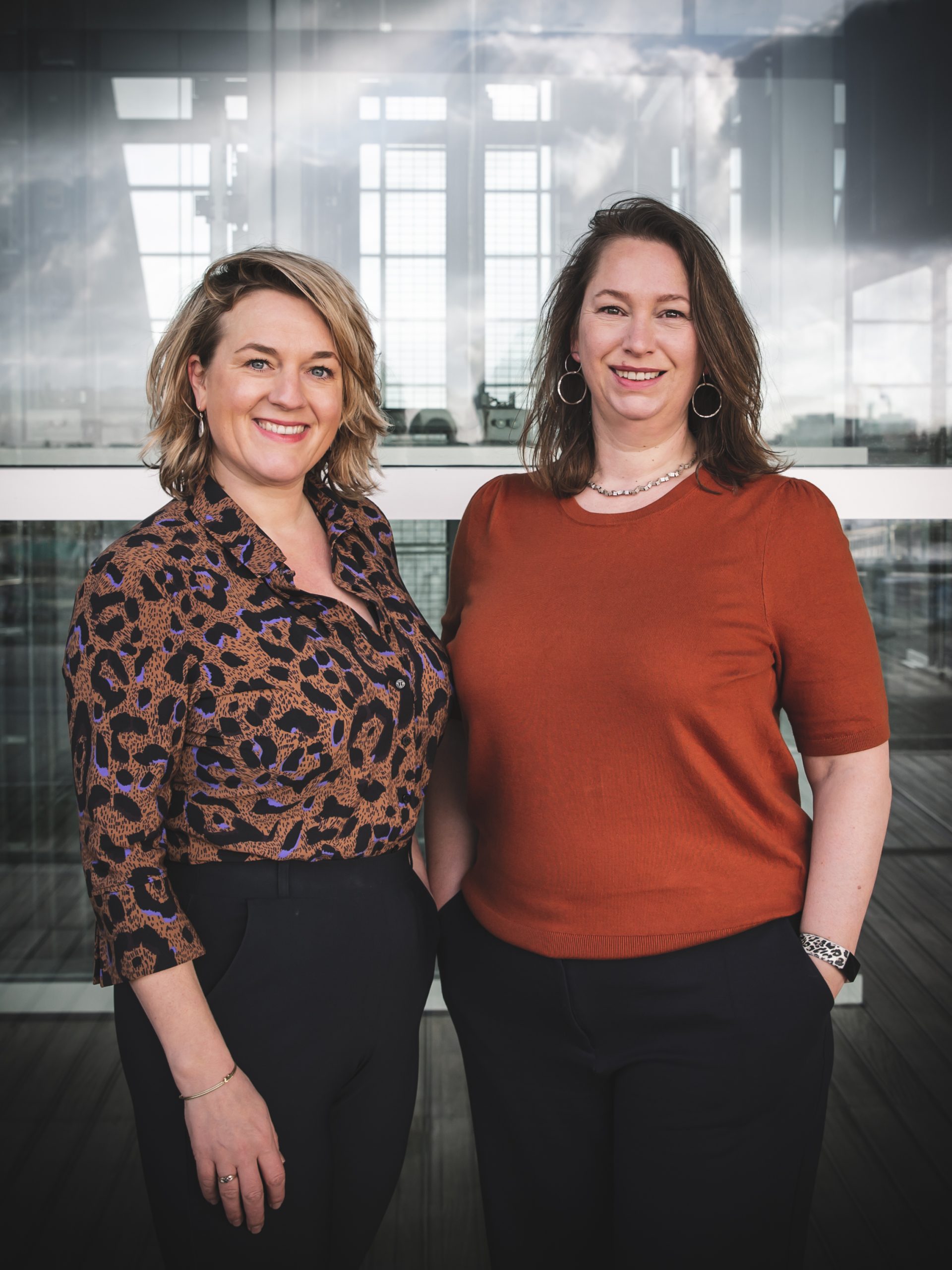 Janine Harbers en Marjolijn van Goethem